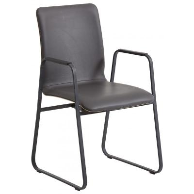Runa Elsa Dining Chair With Arms Leather
